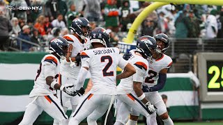 Broncos players reflect on team win vs Jets  Inside the locker room [upl. by Palua]