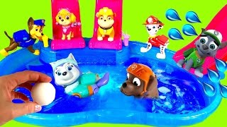 Paw Patrol Dive for Surprises in Magical Pool [upl. by Halsted]