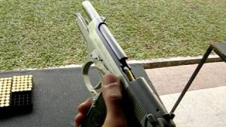 Beretta M92FS Shooting Part 3 [upl. by Ahsennod]