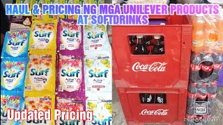 HAUL amp PRICING NG MGA UNILEVER PRODUCTS AT SOFTDRINKS•UPDATED PRICING [upl. by Oates721]