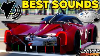 BEST SOUNDING Car From EACH BRAND In Driving Empire [upl. by Schuler]