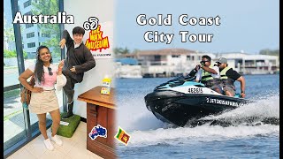 Gold Coast City Tour ඒක බය හිතෙන wax වදකාගාරයක් 😔🫣MapPin TravelSinhala Vlog Australia [upl. by Congdon272]