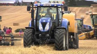 New Holland Agriculture Demonstration at Country Crest T7270 [upl. by Edyak]