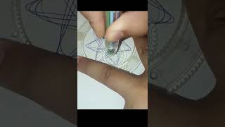 ASMR Spirograf 23 spirograph art spiralmandala spirograph diy satisfying spiroart [upl. by Yla]