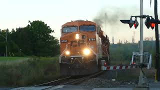 hapag lloyd CPKC 8781 West Passes Port Hope [upl. by Senalda55]