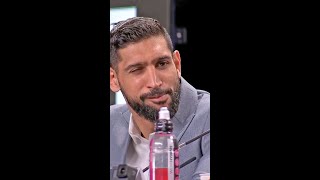 😂 AMIR KHAN HILARIOUS REACTION TO KELL BROOK SAYING THEY SHARED A ROOM TOGETHER [upl. by Eugenie]