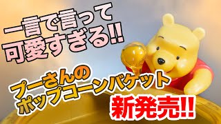 【新発売】くまのプーさんのポップコーンバケット  東京ディズニーリゾート [upl. by Alpert]