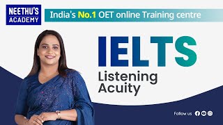 IELTS LISTENING ACUITY [upl. by Eimile]