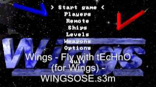 Wings  Fly with tEcHnO for Wings  WINGSOSE game music [upl. by Albina]