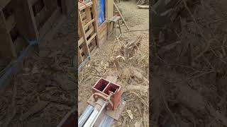 Wood splitting ax wood splitting method 29 [upl. by Ardnaxila261]