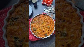 Crustless Quiche shortsvideo youtubeshorts quiche recipe crustlessquiche [upl. by Auerbach126]