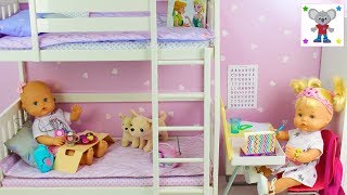 NUEVA HABITACIÓN de Mayores de las Bebés Nenuco HERMANITAS TRAVIESAS  Room Tour Nenuco [upl. by Ruddy]