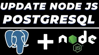 Update Data in PostgreSQL database using Node JS and Postman tutorial  REST API [upl. by Suk863]