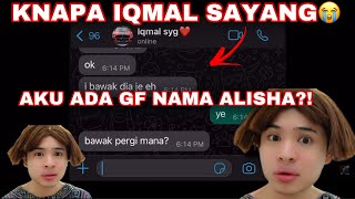 SIAP TULIS IQMAL SAYANG😭😭 APA NI  ALISHA NAMA GIRLFRIEND AKU😳 [upl. by Myrwyn123]