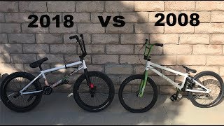 TECH THURSDAYS COMPARING TODAYS BMX BIKES VS 10 YEARS AGO [upl. by Uriel]