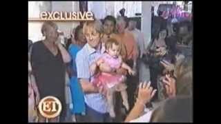 Anna Nicole Smiths daughter celebrates her first birthday on ET [upl. by Ajnot765]