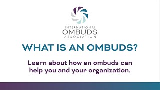 What Is an Ombuds [upl. by Baiss]