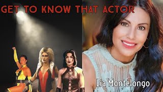 Get To Know That Actor Lia Montelongo [upl. by Aruabea]