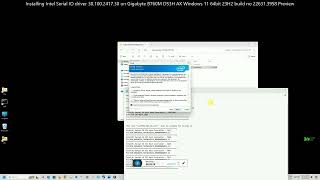 Intel Serial IO driver 30100241730 on Windows1123H2226313958PGBB760MDS3H AXrev12 [upl. by Roose]