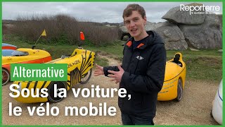 Sous la voiture le vélomobile [upl. by Friede]