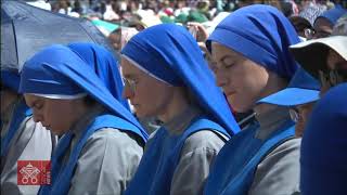 15 mai 2022 Sainte Messe avec canonisation e Regina Coeli  Pape François [upl. by Atram558]