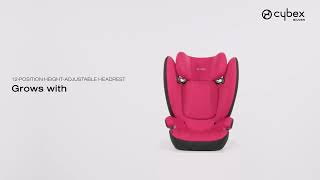 CYBEX Solution B iFix Car Seat Tutorial  CYBEX [upl. by Yrocej]