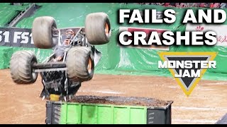 INSANE Monster Jam Fails and Crashes [upl. by Violante879]