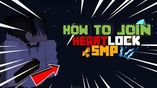 How to Join HeartLock SMP  mcpe [upl. by Saunder]