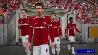 AZ ALKMAAR  FENERBAHÇE AVRUPA LİGİ 4HAFTA MAÇI efootball2024 pes2024 [upl. by Maxima632]