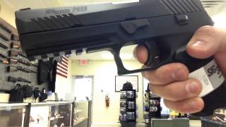 Sig Sauer P320 Trigger Reset [upl. by Hirz]