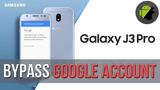 Bypass FRP Google account Samsung J3 Pro 2017 J330G J330F J3300 J3308 [upl. by Norrv]