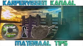 Karpervissen op Kanaal Materiaalvoorvoerenonderlijn TIPS Carpmission [upl. by Ahtamas268]