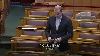 Hollik István azonnali kérdése és Zsigmond Barna Pál válasza [upl. by Barker]