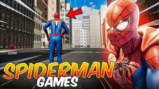 I FOUND SECRET SPIDERMAN GAMES ON PLAYSTORE [upl. by Coit]