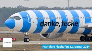 Flughafen Frankfurt 12Januar 2024  Leider nicht mittendrin  Alex E [upl. by Deni]