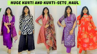 Huge Kurta  Kurta set  Coord Set  Try  On Haul Ft Fashor [upl. by Regnig519]