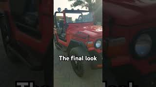 Fj40 1 build in 30 secs shorts [upl. by Tandi640]