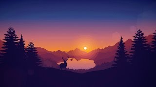 Firewatch  Thorofare Hike for 30 minutes old [upl. by Irahs]