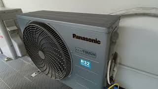 Panasonic Air Conditioner Startup amp Shutdown [upl. by Vallonia]