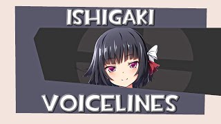 All Ishigaki Voicelines Kancolle [upl. by Athalee]