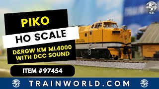 Piko HO Scale DampRGW KM ML4000 [upl. by Wixted447]