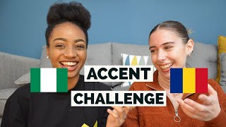 ACCENT CHALLENGE  Nigerian vs Romanian [upl. by Cammi274]