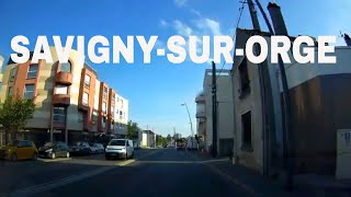 City of SavignysurOrge Driving French region [upl. by Noeruat28]