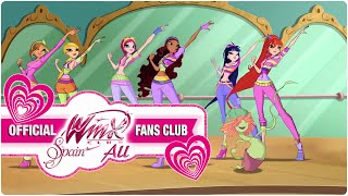 Winx Club La magia de la danza a ritmo Winx [upl. by Yekcim]