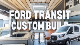 2024 Ford Transit Van  Custom Bossi Van Build  Transit 130 Mid Roof [upl. by Warfeld]