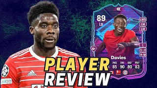 Alphonso Davies FLASHBACK SBC EAFC 24 REVIEW [upl. by Havens]