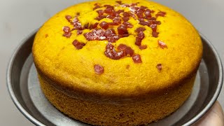 No ovenegg custard cake recipeकस्टर्ड केक बनाने की विधिHow to make custard cake recipe [upl. by Dinerman877]