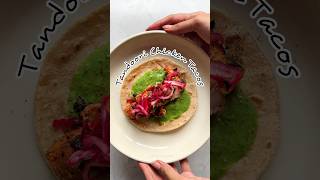 Tandoori chicken tacosIndian style tacos recipeChicken tikka tacos [upl. by Goldie]