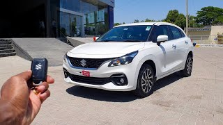 Suzuki Baleno Alpha AMT  2023 Detailed Review [upl. by Gisser]