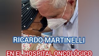 RICARDO MARTINELLI EN EL HOSPITAL ONCOLÓGICO [upl. by Nilreb]